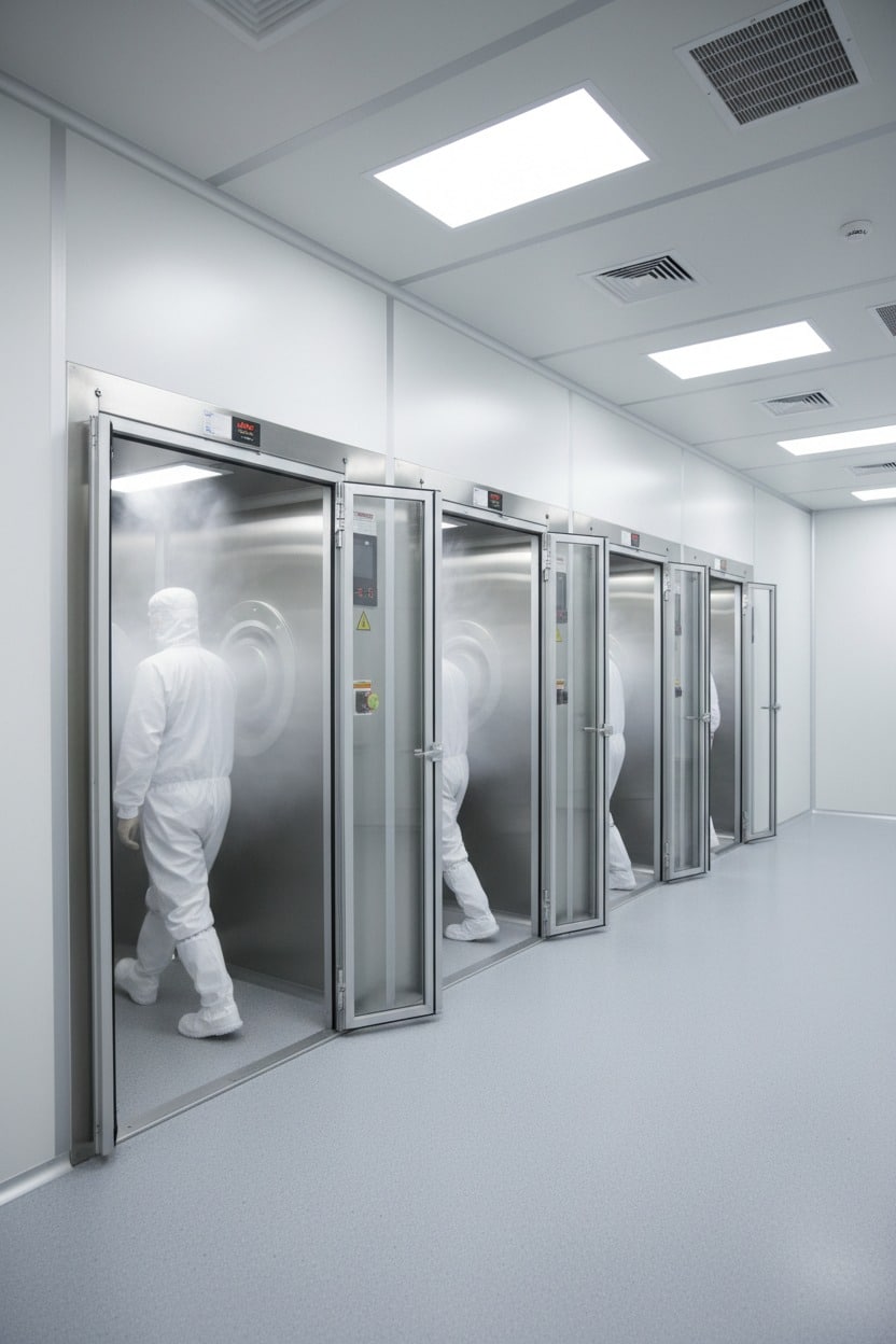 cleanroom airshowers